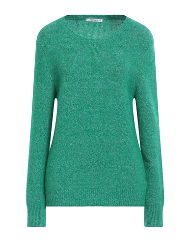 KANGRA Jumper Green 37% Alpaca wool, 30% Cotton, 24% Polyamide, 7% Wool, 2% Elastane