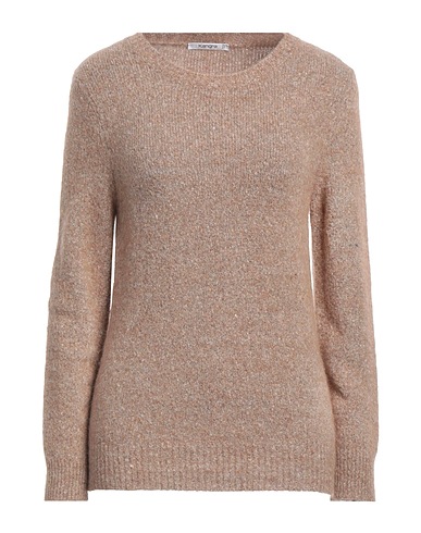 KANGRA Jumper Camel 37% Alpaca wool, 30% Cotton, 24% Polyamide, 7% Wool, 2% Elastane