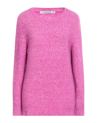 KANGRA Jumper Mauve 37% Alpaca wool, 30% Cotton, 24% Polyamide, 7% Wool, 2% Elastane