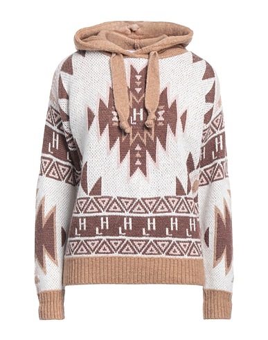 GAëLLE Paris KNITWEAR Brown 52% Viscose, 28% Polyester, 20% Polyamide