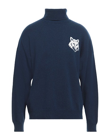 MAISON KITSUNÉ Polo neck 100% Wool