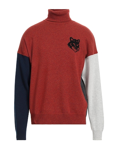 MAISON KITSUNÉ Col roulé 100% Laine