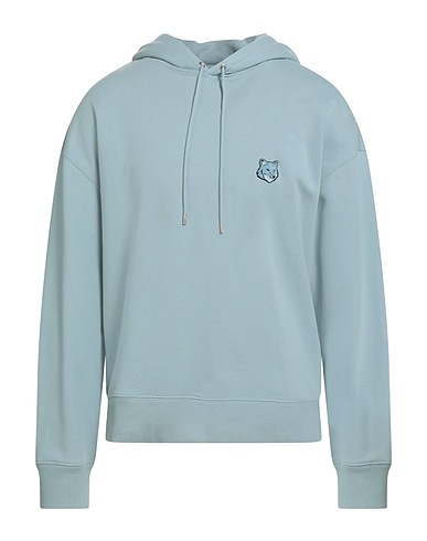MAISON KITSUNÉ Hoodie Himmelblau 100% Baumwolle