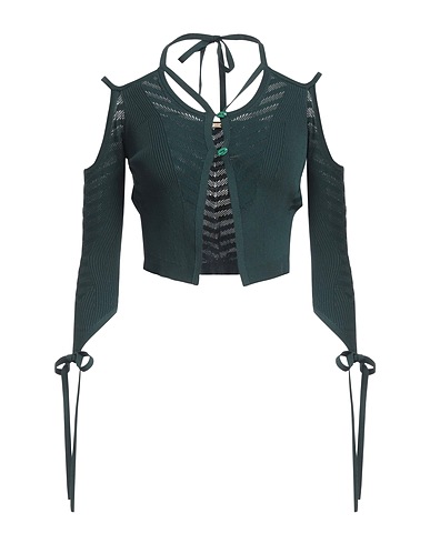 CULT GAIA Cardigan Verde scuro 60% Viscosa, 40% Nylon