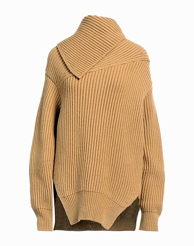 JIL SANDER Turtleneck Camel 100% Wool