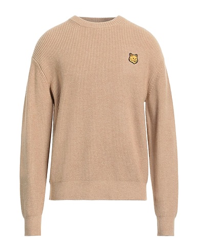 MAISON KITSUNÉ Jumper Sand 47% Wool, 38% Viscose, 10% Polyamide, 5% Cashmere