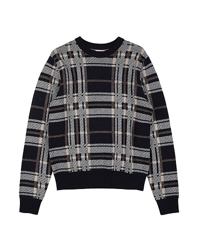 SUN 68 Jumper Midnight blue 47% Merino Wool, 38% Viscose, 10% Polyamide, 5% Cashmere