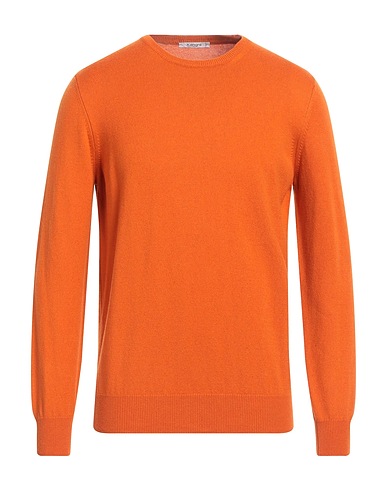 KANGRA Jumper Orange 70% Wool, 20% Silk, 10% Cashmere