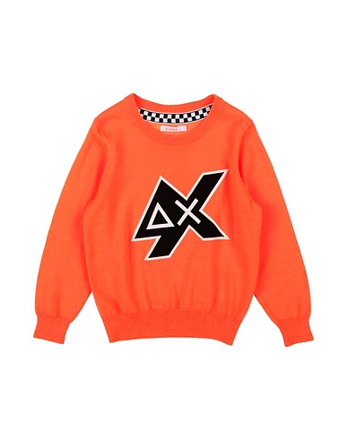 SUN 68 Sweater Orange 50% Merino Wool, 50% Acrylic