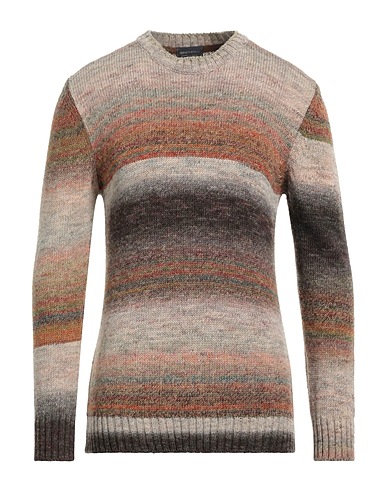 LUCA BERTELLI Jumper Ivory 74% Acrylic, 26% Wool