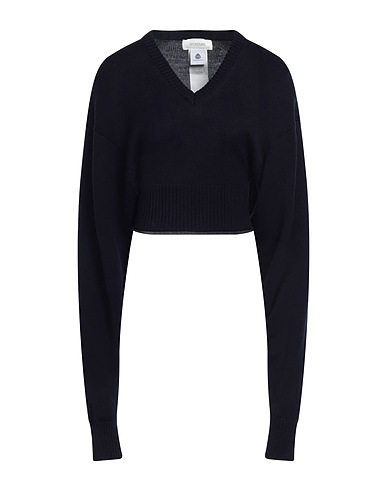 SPORTMAX Sweater Midnight blue 100% Virgin Wool