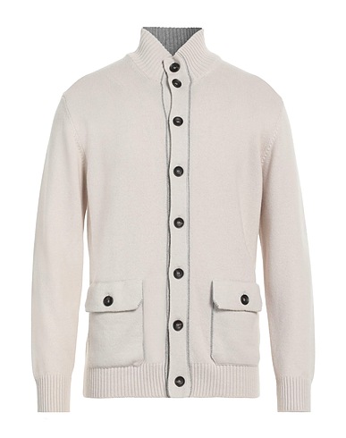 KANGRA Cardigan Ivory 70% Wool, 20% Silk, 10% Cashmere