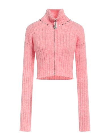 ALESSANDRA RICH Cardigan Rosa 50% Lana Vergine, 30% Lana, 20% Poliammide