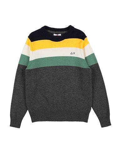SUN 68 Jumper Midnight blue 47% Merino Wool, 38% Viscose, 10% Polyamide, 5% Cashmere