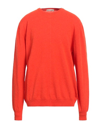 CASHMERE COMPANY Sweater Orange 100% Geelong Wool