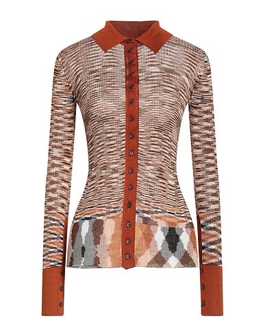 MISSONI Cardigan Rust 90% Viscose, 5% Elastane, 5% Polyamide