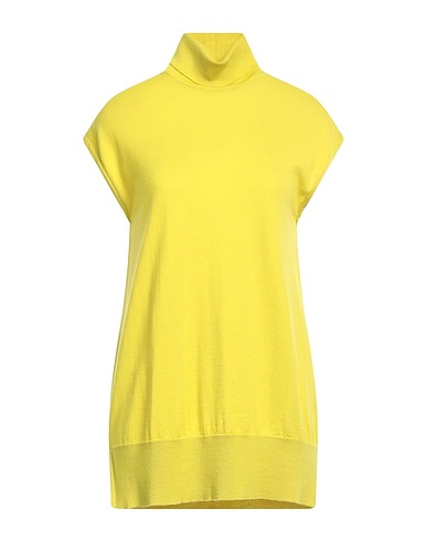 SIYU Polo neck Lime green 100% Merino Wool
