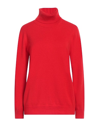 KANGRA Turtleneck Red 70% Wool, 20% Silk, 10% Cashmere