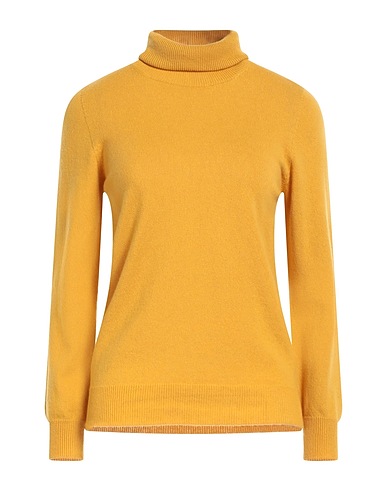 KANGRA Turtleneck Mustard 70% Wool, 20% Silk, 10% Cashmere