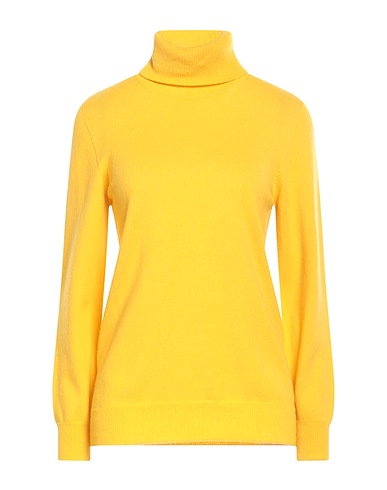 KANGRA Polo neck Yellow 70% Wool, 20% Silk, 10% Cashmere