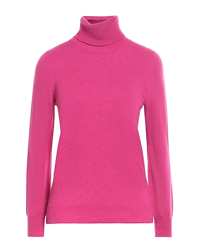 KANGRA Turtleneck MAGENTA 70% Wool, 20% Silk, 10% Cashmere