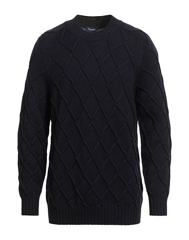 DRUMOHR Jumper Midnight blue 100% Merino Wool