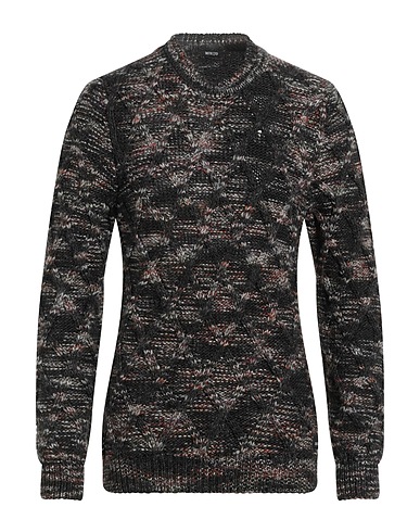 DISTRETTO 12 Sweater Charcoal 75% Acrylic, 25% Wool