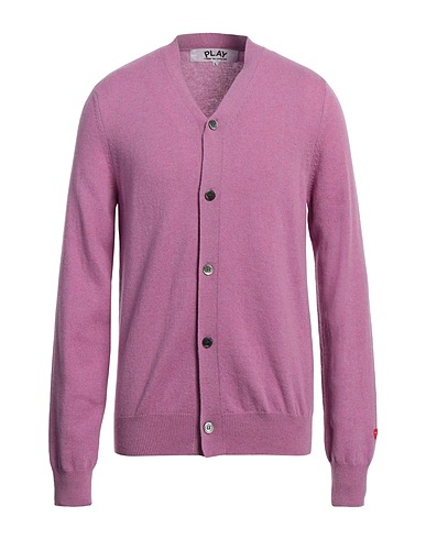 COMME des GARÇONS PLAY Cardigan Pink 100% Wool