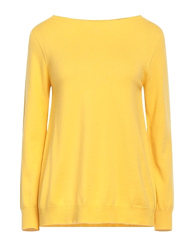 KANGRA Pullover Giallo 70% Lana, 20% Seta, 10% Cachemire