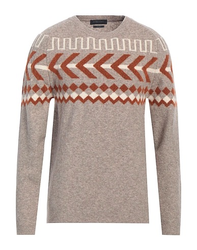 DANIELE FIESOLI Pullover Tortora 76% Lana Merino, 19% Poliammide, 5% Elastan