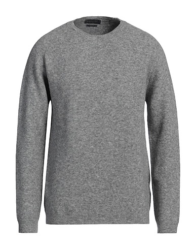 DANIELE FIESOLI Sweater Grey 76% Merino Wool, 19% Polyamide, 5% Elastane