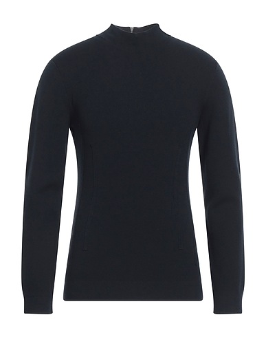 DRIES VAN NOTEN Sweater with zip Black 71% Modal, 16% Polyester, 13% Silk