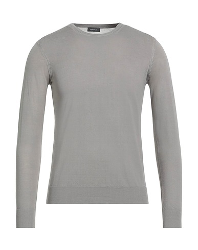 ROSSOPURO Sweater Grey 100% Cotton