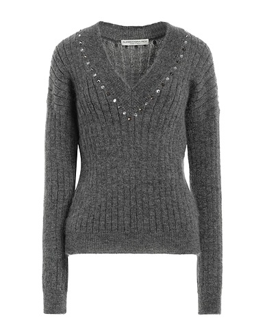 ALESSANDRA RICH Jumper Grey 50% Virgin Wool, 30% Wool, 20% Polyamide