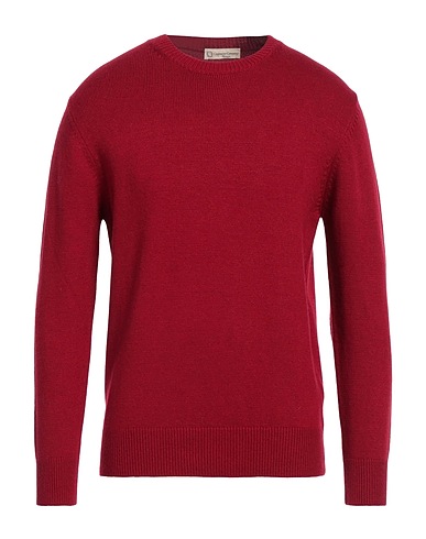 CASHMERE COMPANY Jumper Burgundy 70% Wool, 30% Cashmere