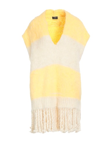 ETRO Jumper Pastel yellow 27% Acrylic, 24% Alpaca wool, 22% Mohair wool, 16% Polyamide, 11% Wool