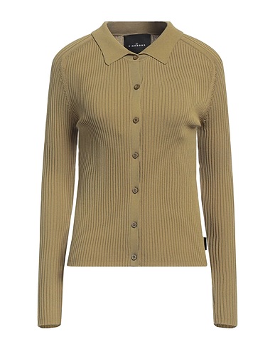 JOHN RICHMOND Cardigan Military green 65% Viscose, 35% Elastane