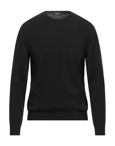 DONDUP Jumper Black 100% Merino Wool