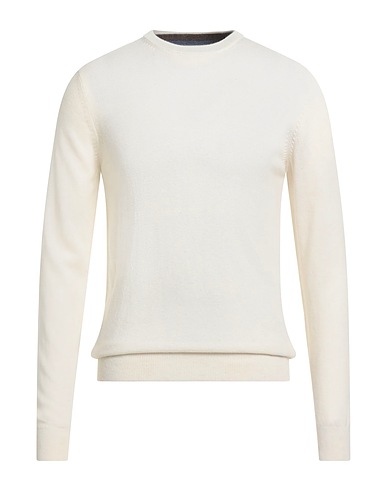 WHY NOT BRAND プルオーバー オフホワイト ウール 35% / レーヨン 30% / ナイロン 20% / カシミヤ 15%