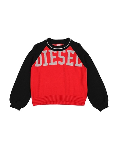 DIESEL Pullover Rot 50% Acryl, 50% Wolle
