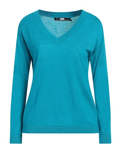 KARL LAGERFELD Jumper Azure 70% Polyester, 30% Acrylic