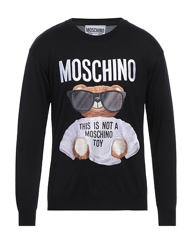MOSCHINO Jumper Black 100% Cotton