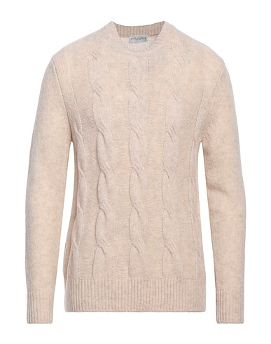 BALLANTYNE Jumper Beige 67% Wool, 33% Polyester