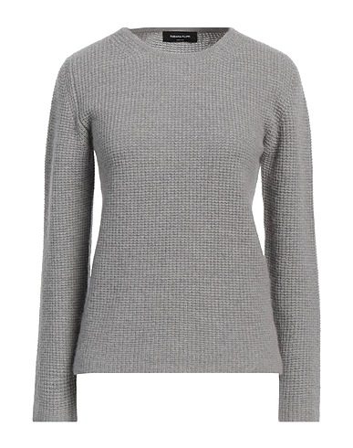 FABIANA FILIPPI Jumper Grey 47% Virgin Wool, 26% Wool, 12% Polyamide, 9% Silk, 6% Cashmere