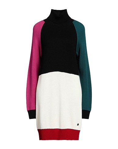 KARL LAGERFELD Polo neck Black 50% Wool, 50% Acrylic