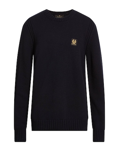BELSTAFF Pullover Blu notte 100% Lana