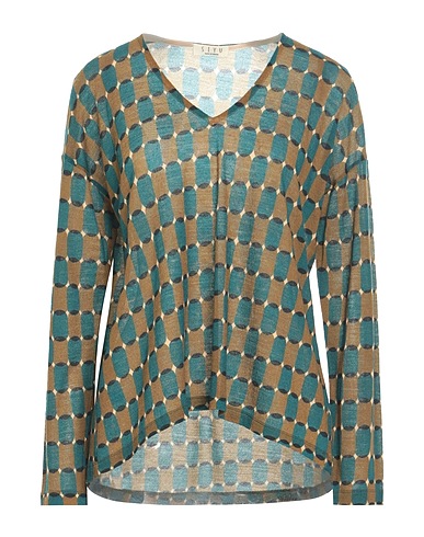 SIYU Sweater Deep teal 75% Wool, 25% Polyamide
