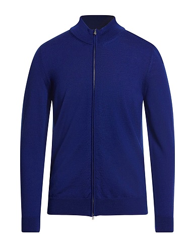 MASQ Cardigan Blue 100% Merino Wool