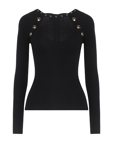 LIU •JO Jumper Black 80% Viscose, 20% Polyamide