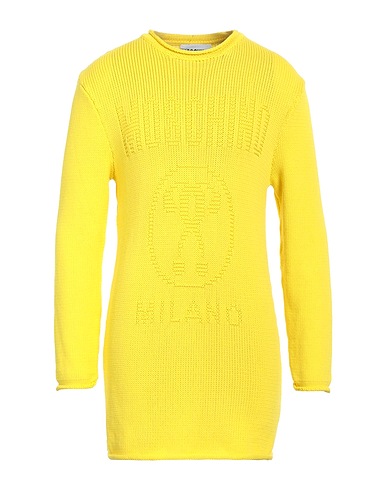 MOSCHINO Pullover Gelb 70% Baumwolle, 30% Polyamid